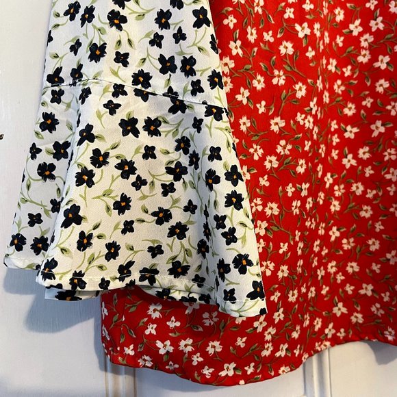 Influence Mix And Match Floral Ruffle Top - Picture 6 of 6